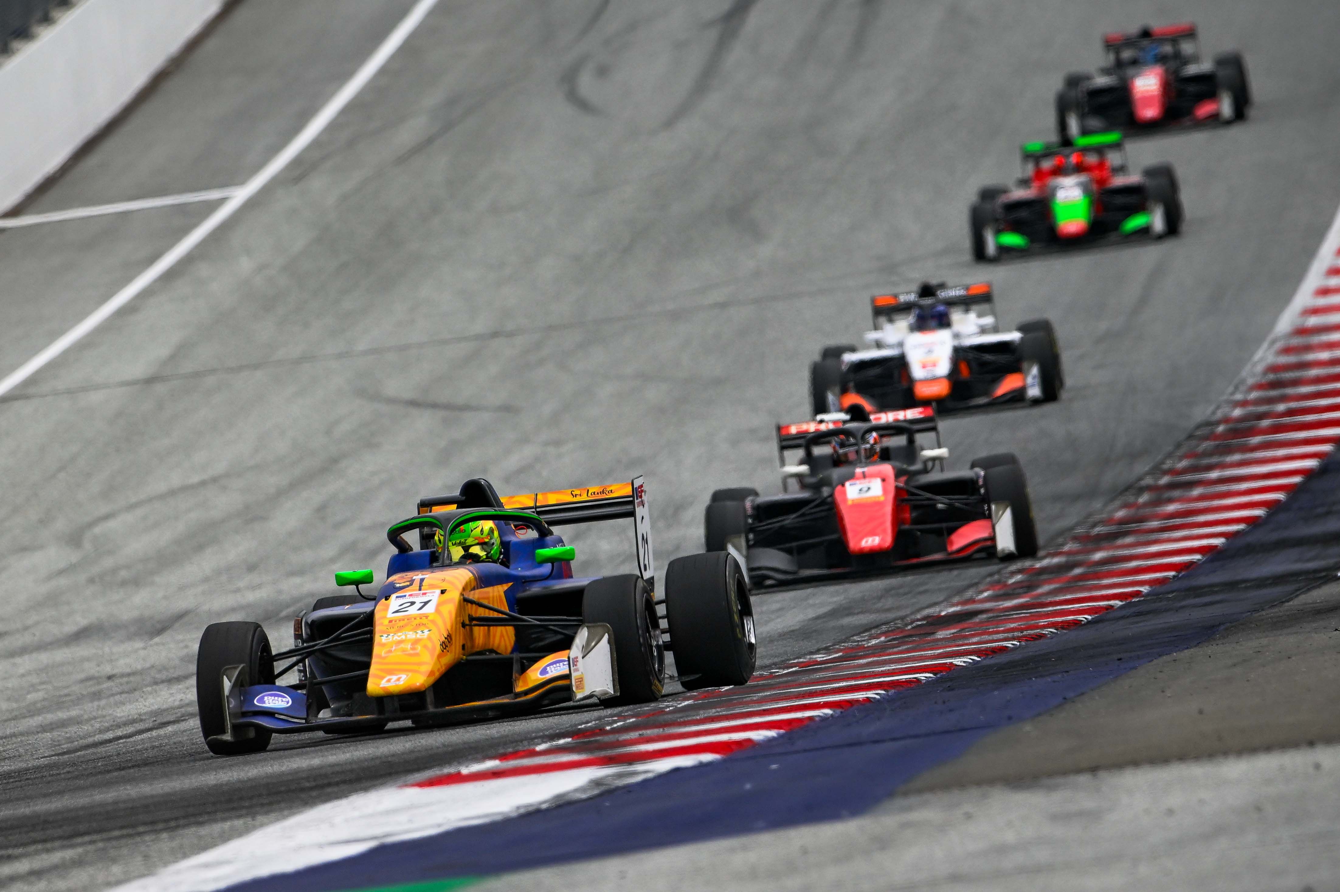 Yevan David back at the top in Race 2 at the Red Bull Ring